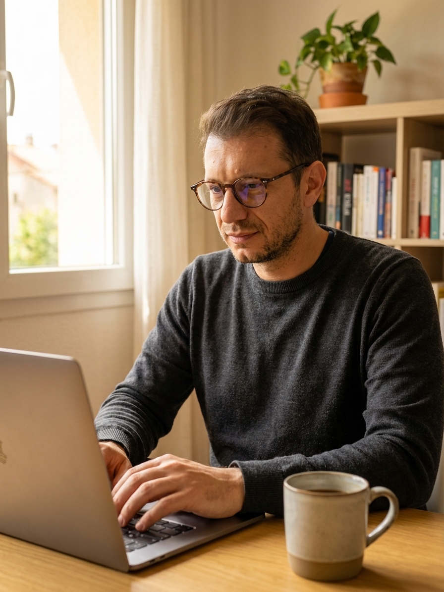 Andi working on the Kidunplug Protocol